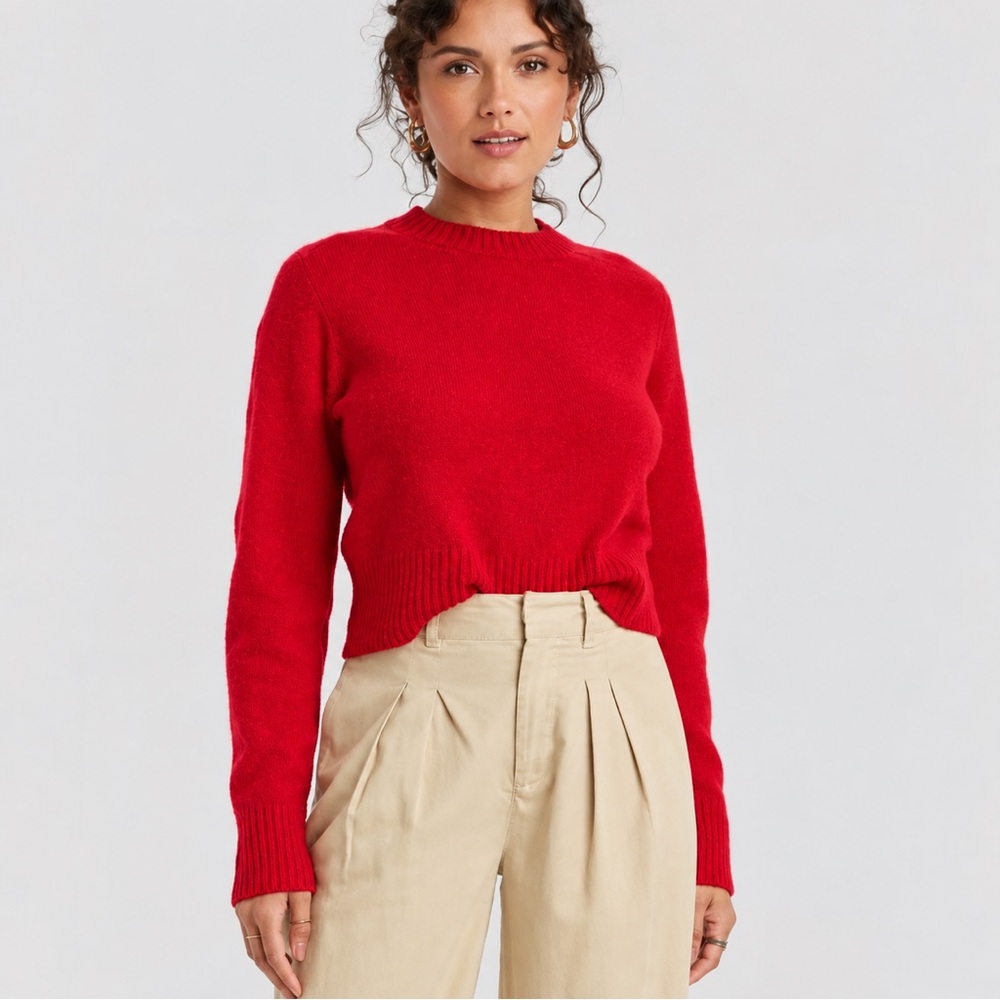 NWT Universal Thread Red Crewneck Sweater Size XS